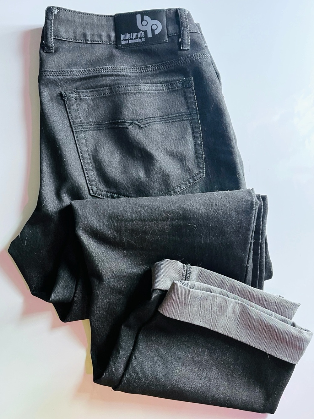 Bulletprufe • Black Men’s Slim Fit Jeans